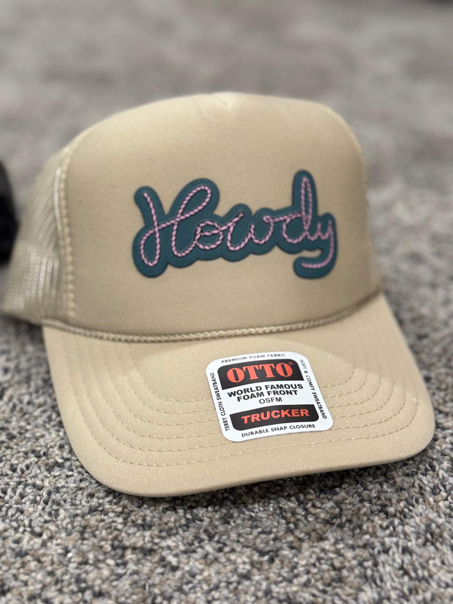 Howdy 2 Layer Hat Patch