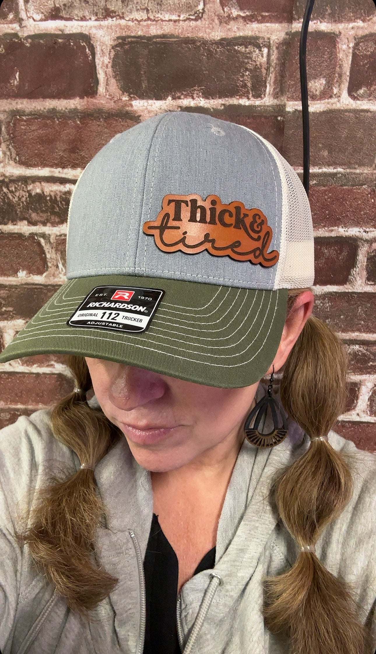Thick & Tired 6 Panel Trucker Hat