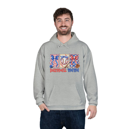 White Hoodie with Patriotic 'Natural Woman' Retro Art Print