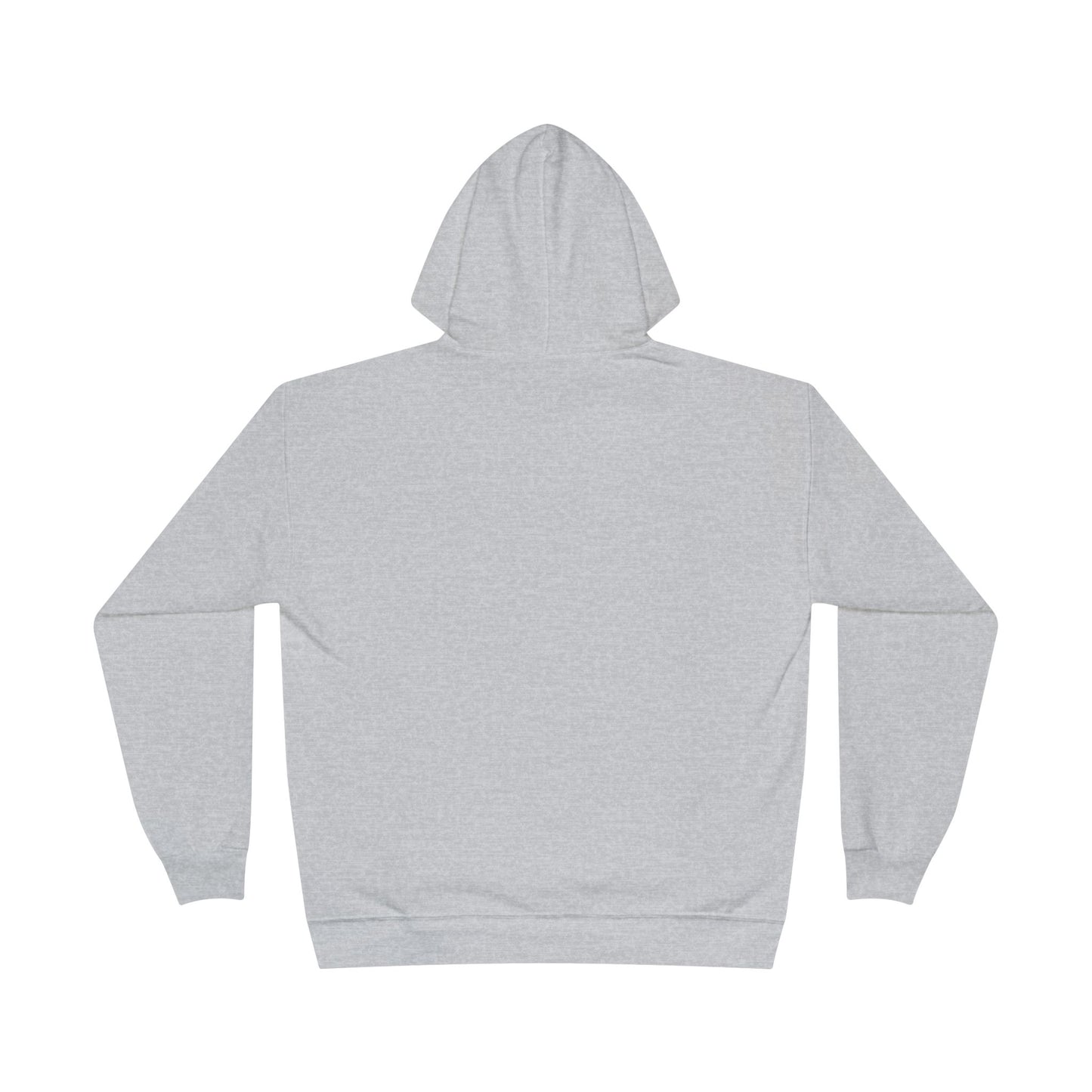 White Hoodie with Patriotic 'Natural Woman' Retro Art Print