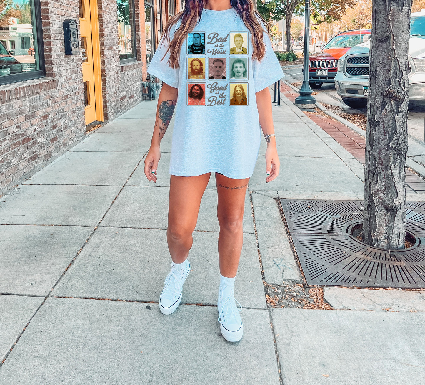 Bad As The Worst Graphic Tee and Crewneck