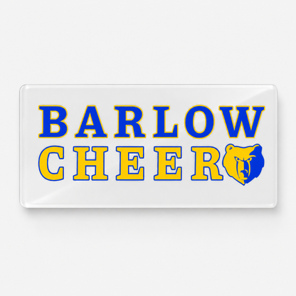 Barlow Cheer  UV DTF Decal
