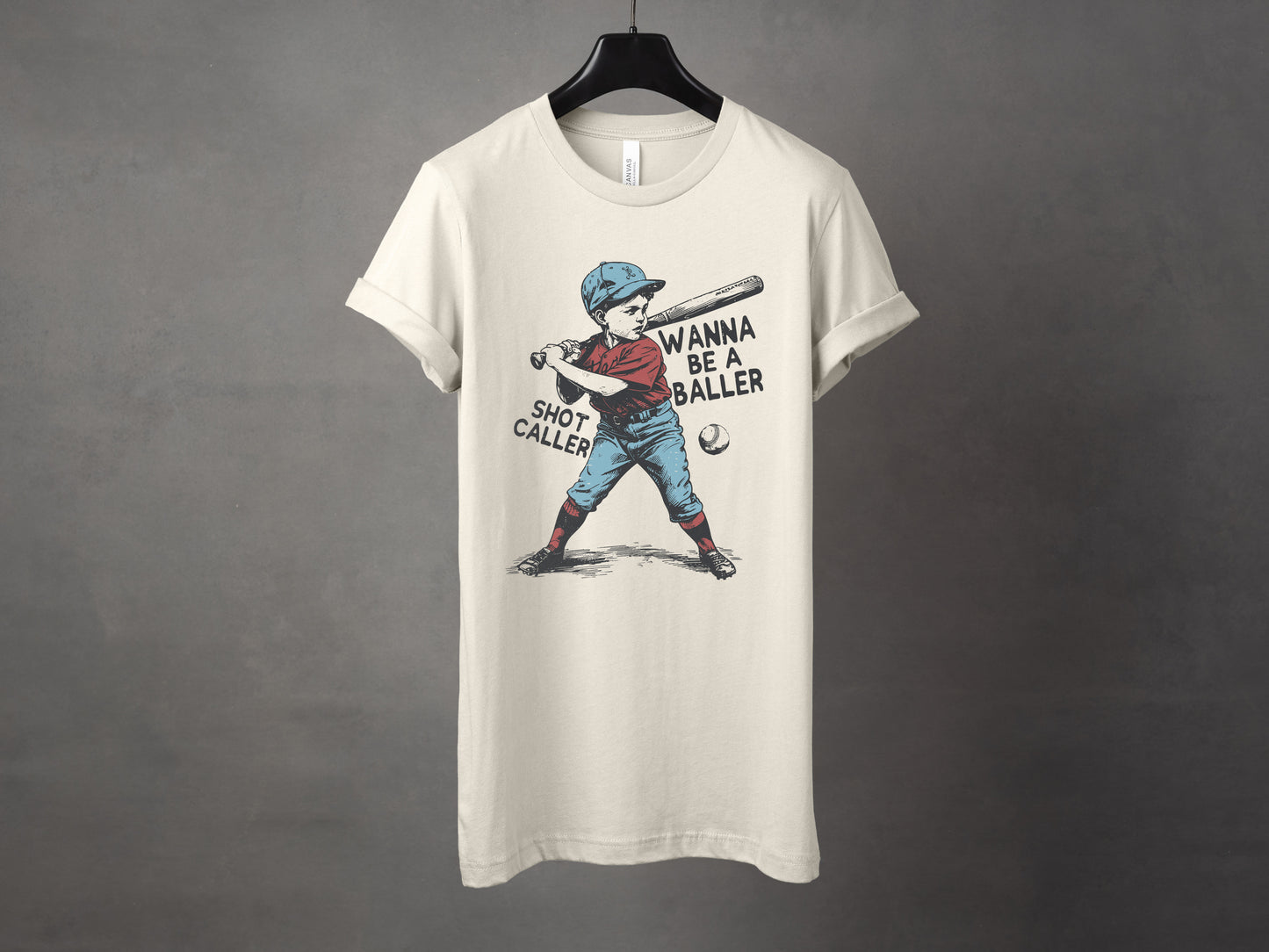 Wanna Be a Baller Graphic Tee and Crewneck