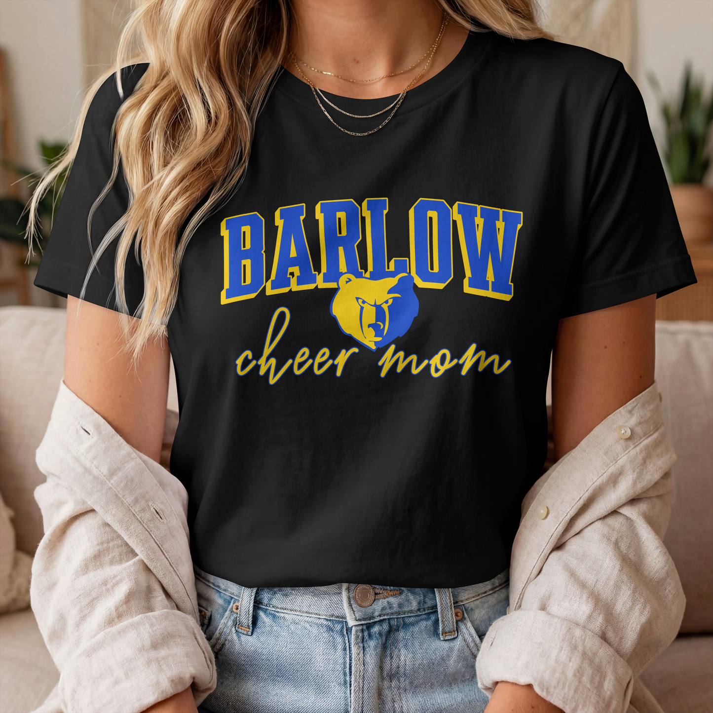Barlow Cheer Mom T-Shirt **PRE-ORDER**