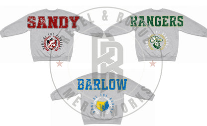 SCHOOL MASCOT CREWNECK